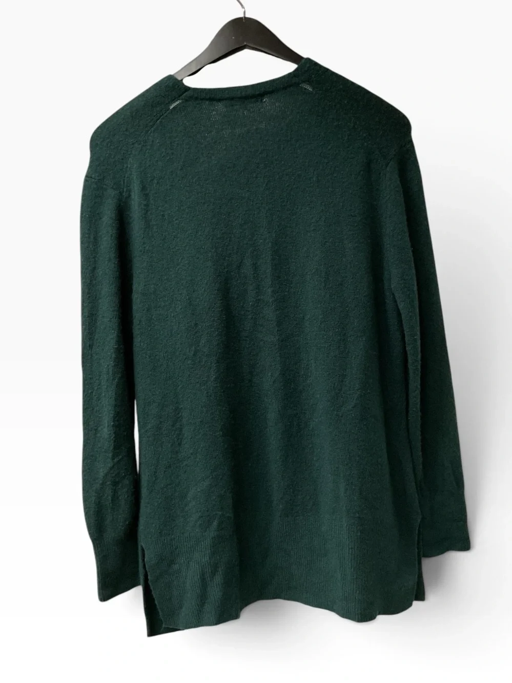 Brand New-Madewell open-front cardigan sweater in a deep forest green